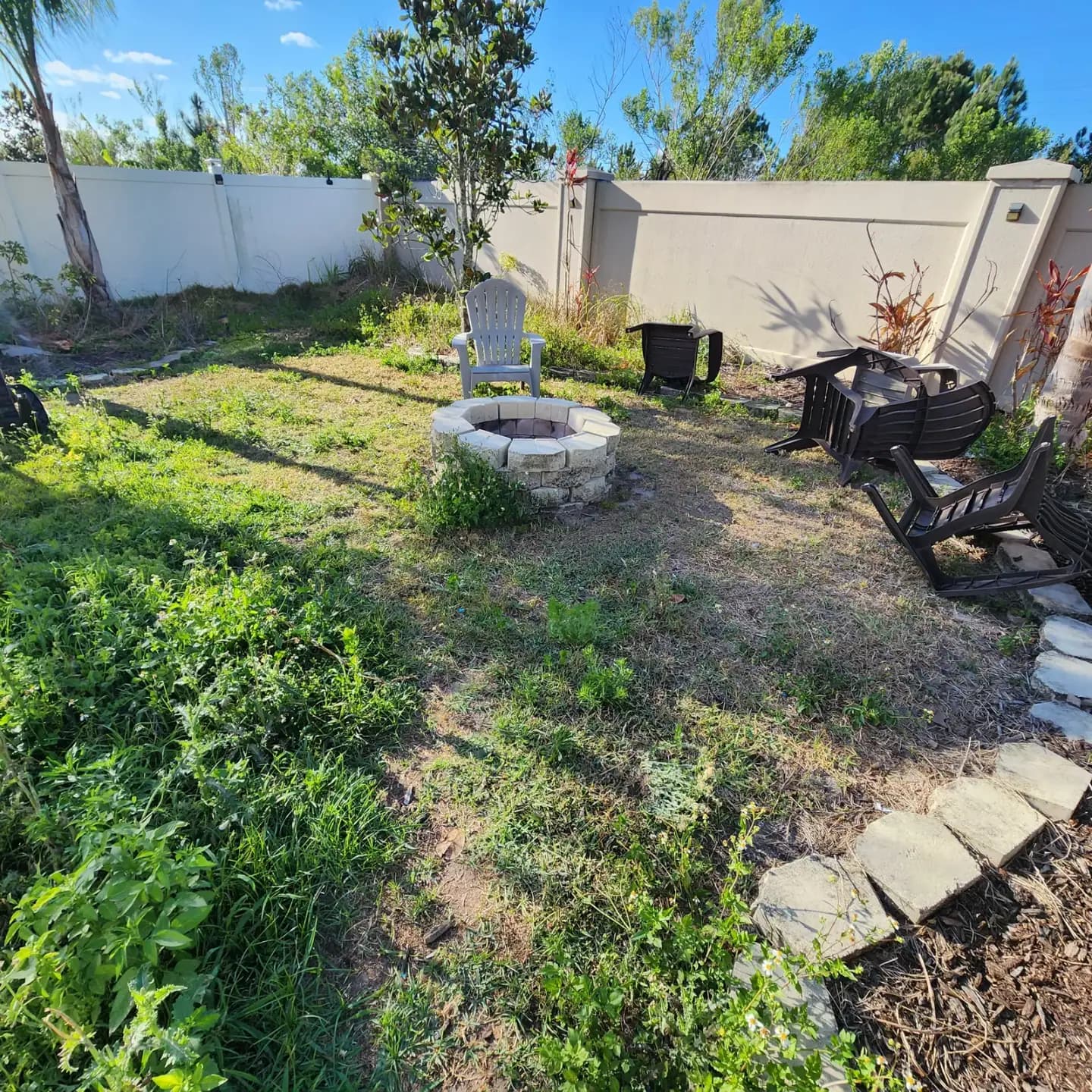 Before: landscape design project 05