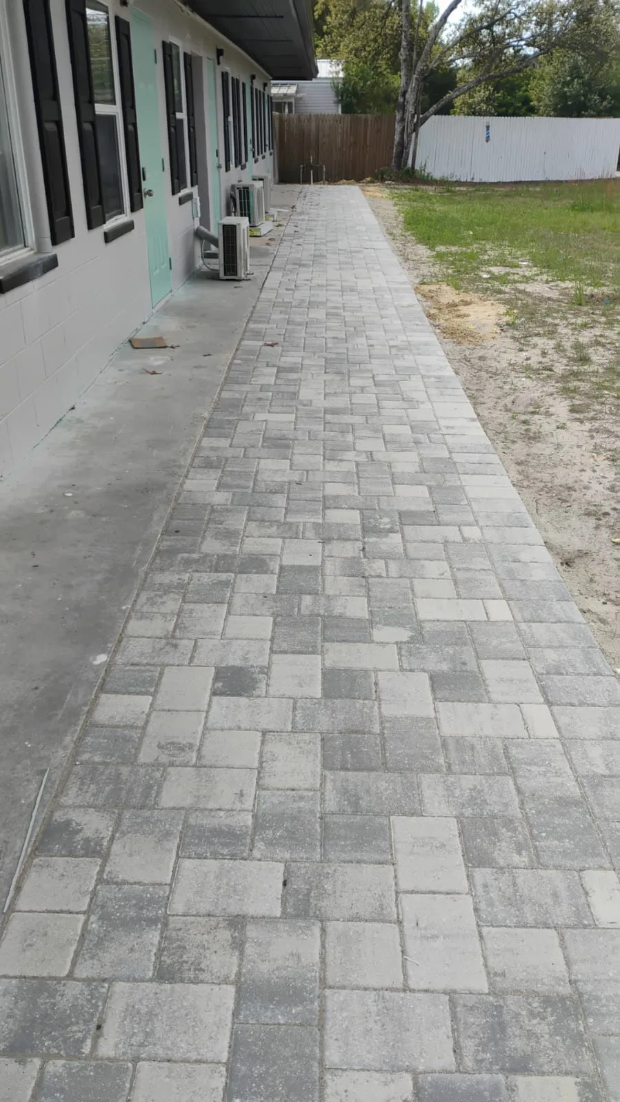 Paver Walkway Installation